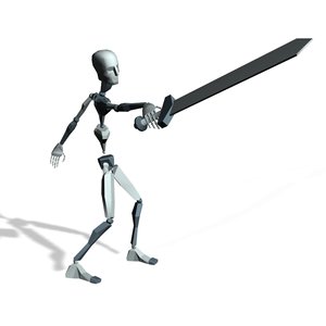 Action hero sword challenge dare
