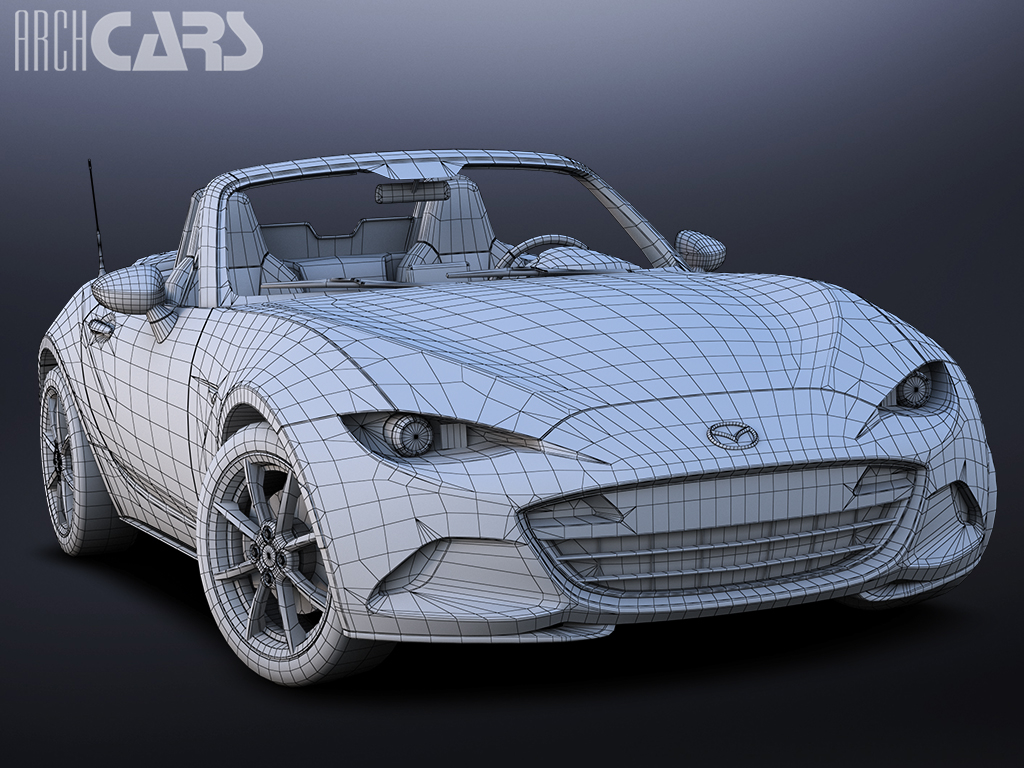 3d mazda mx5 miata