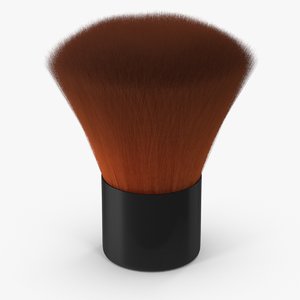 makeup brush 03 3d model