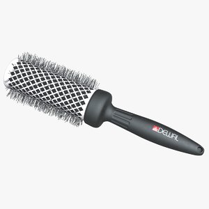 3d model hairbrush hair brush