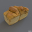 free scanned bread 3d model
