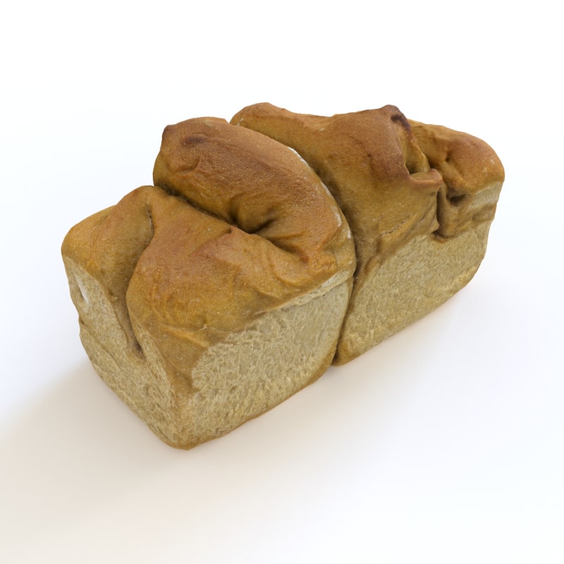 3d simulation bread