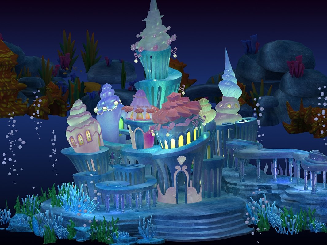 max cartoon underwater palace