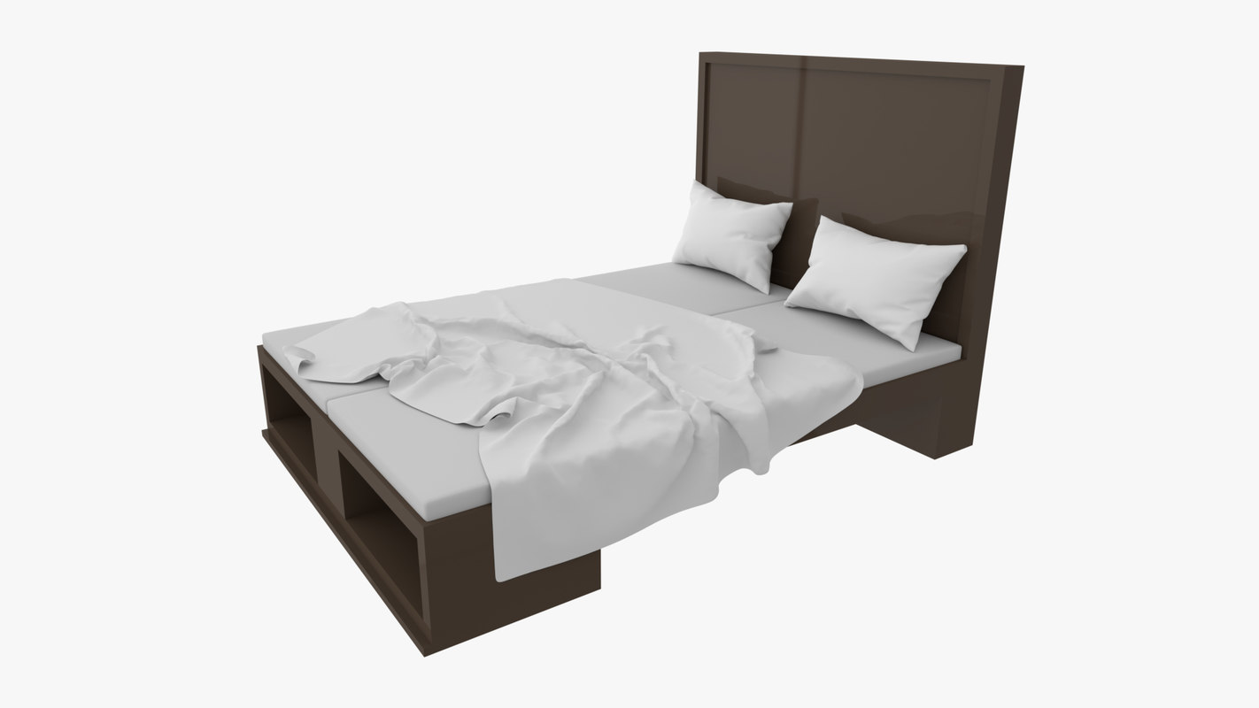 3d bed model