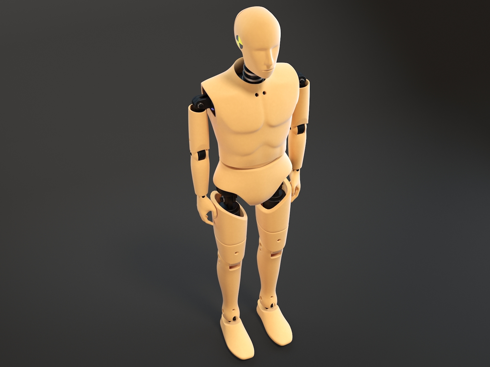 crash test dummy 3d max