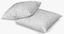 pillows 3 3d max