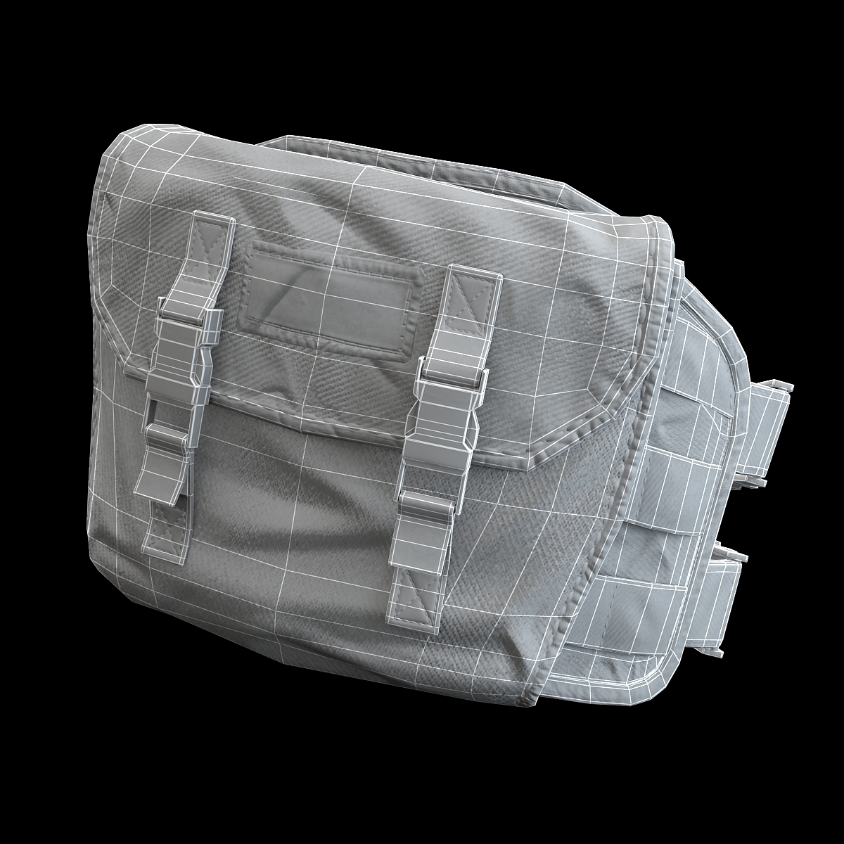 3d model holster gun