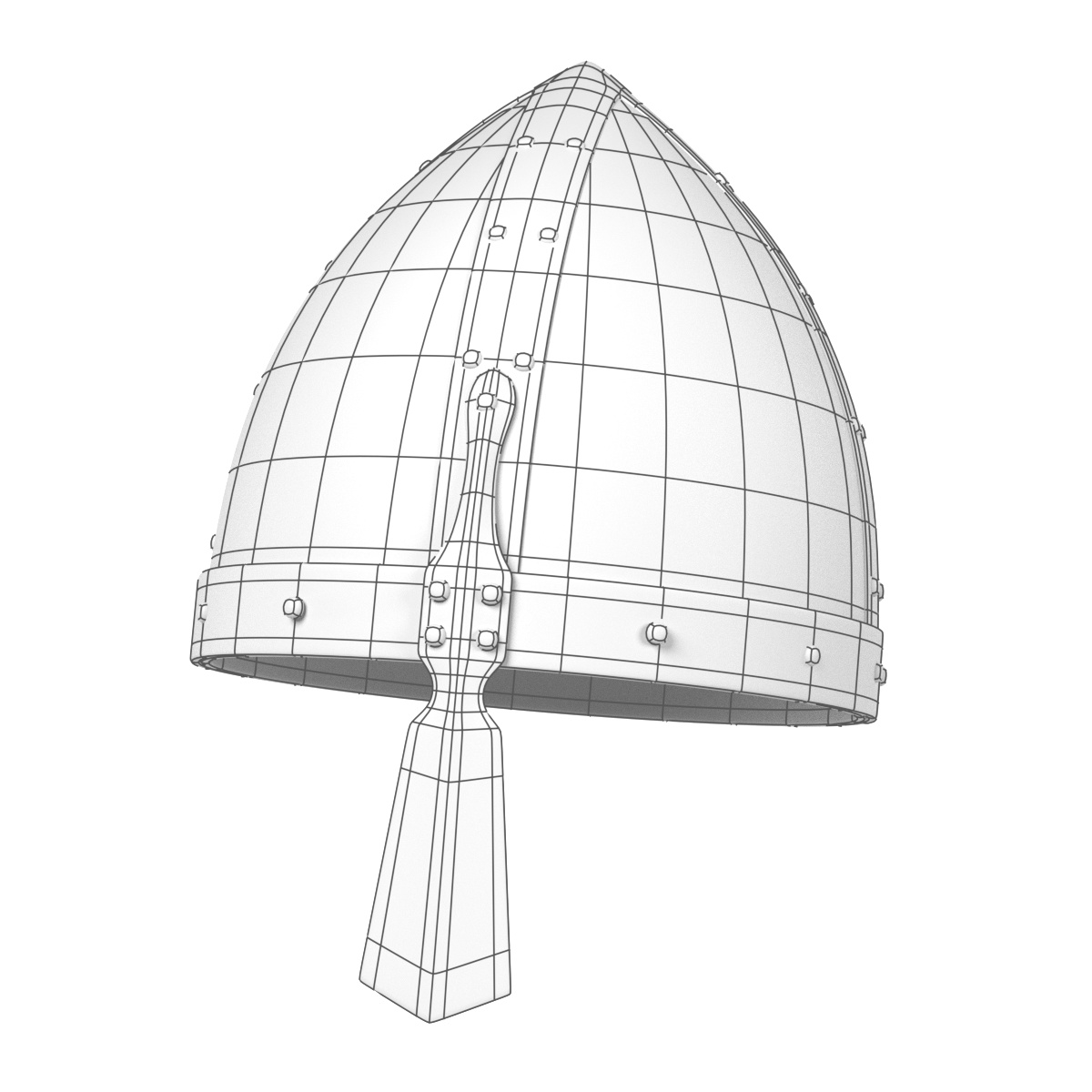 medieval helmet 3ds