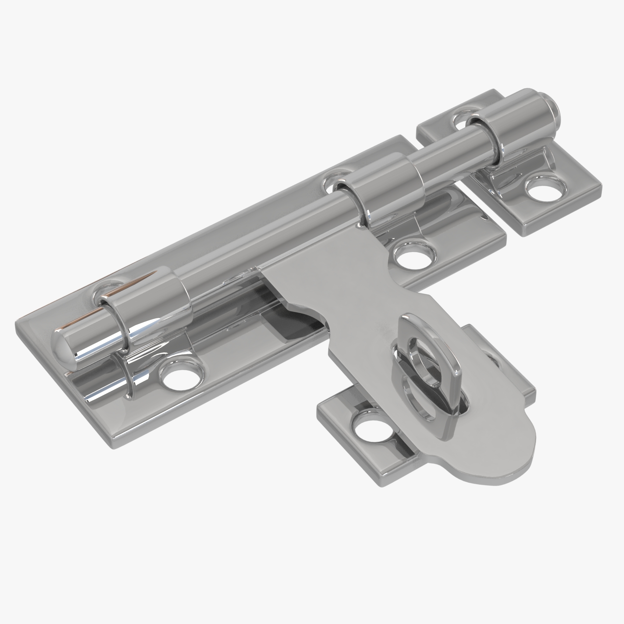 门闩锁3D模型 - TurboSquid 1115131