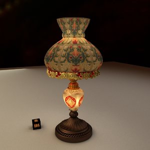 3d model chinese lamp