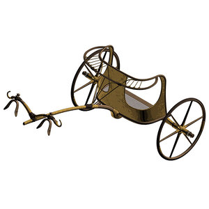 3d model ancient egyptian chariot