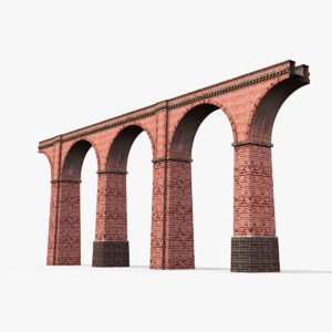 old aqueduct 3d max