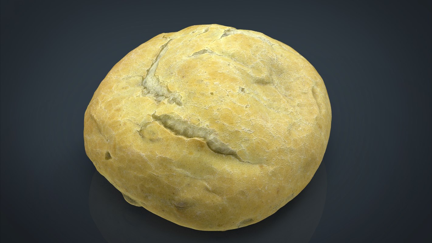 3d simulation bread