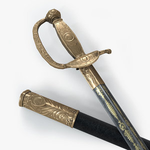 sword napoleon austerlitz c4d