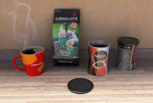 set coffee items 3d model