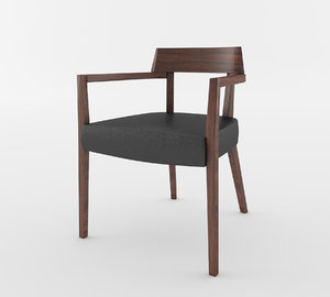 laine dining chair 3d 3ds