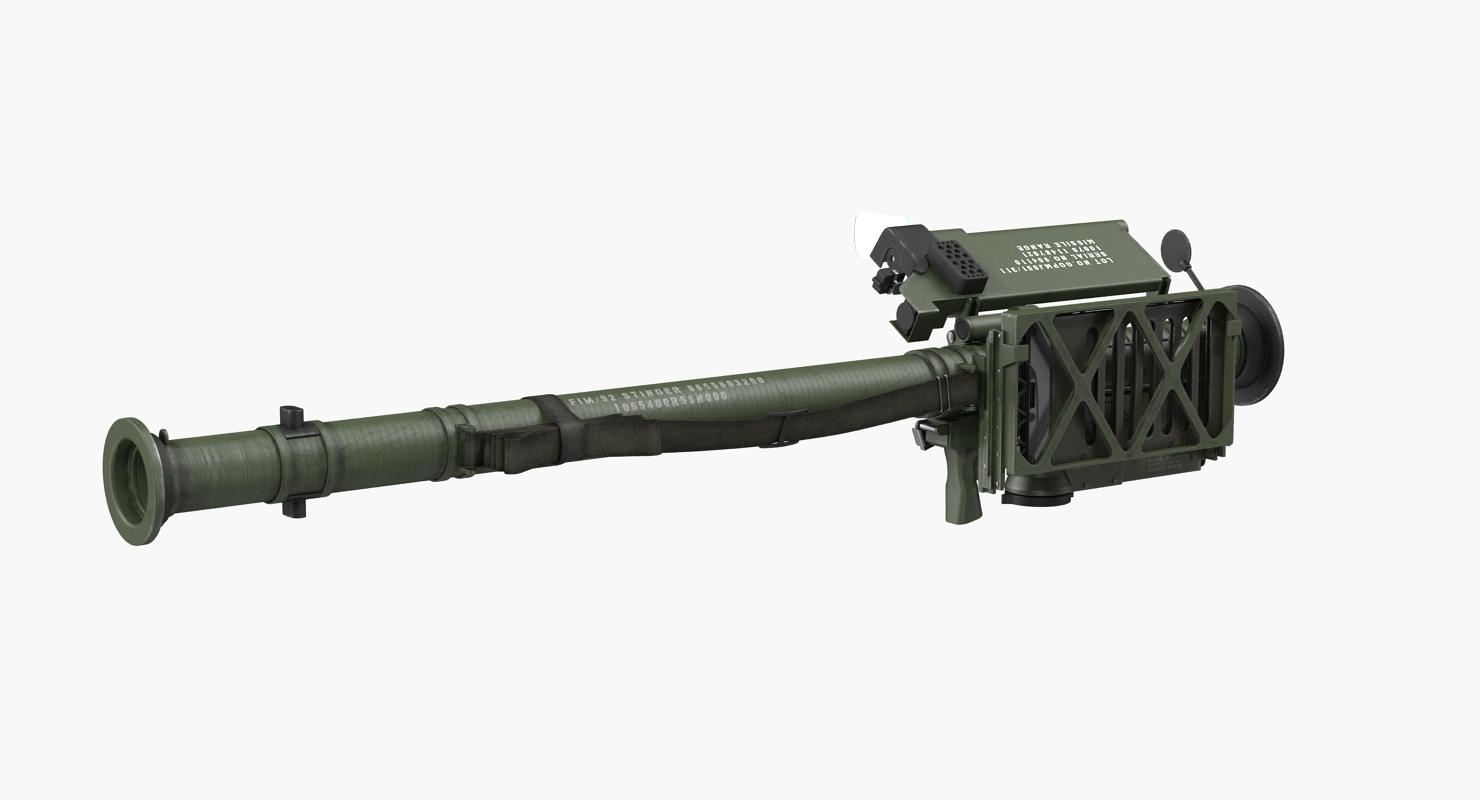 3d model of fim 92 stinger set