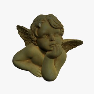3d model angel stl printing