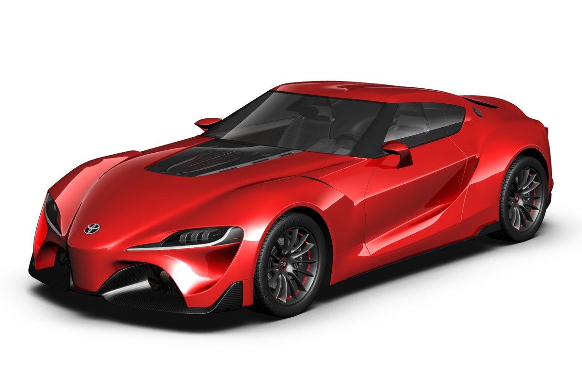 Toyota supra 3d model