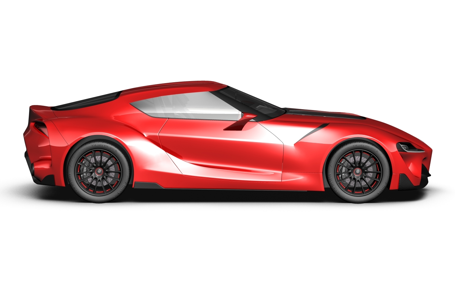 3d toyota 2017 supra model