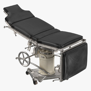 3d model operating table 01 industrial
