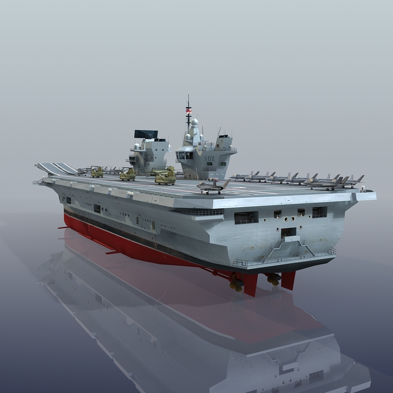 3d hms aircraft carrier