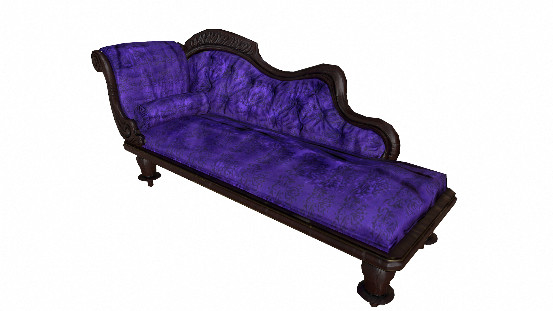 Victorian Fainting Couch 3d Model