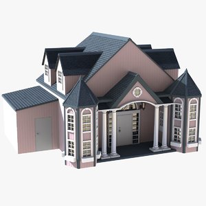 house crib 3d model