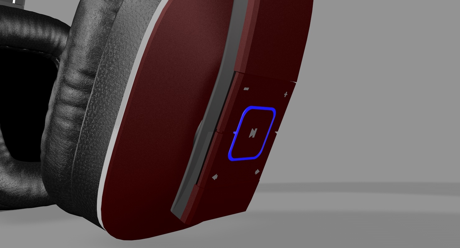 3d model headphones casque