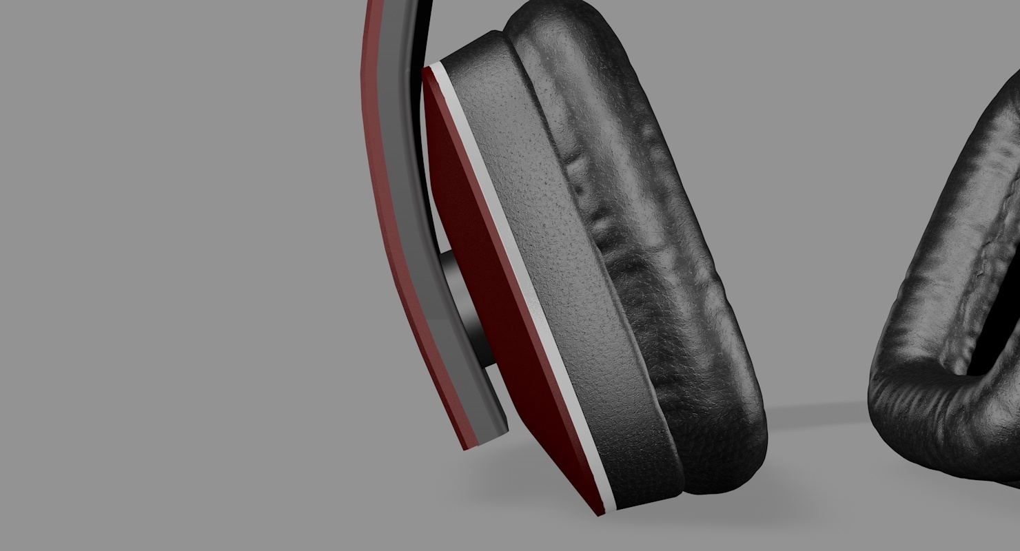 3d model headphones casque