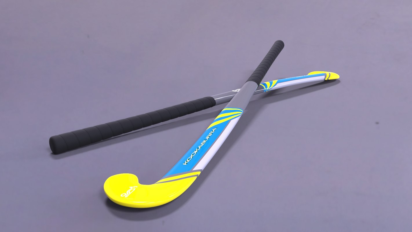hockey stick 3d model
