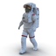 extravehicular mobility unit rigged 3d model