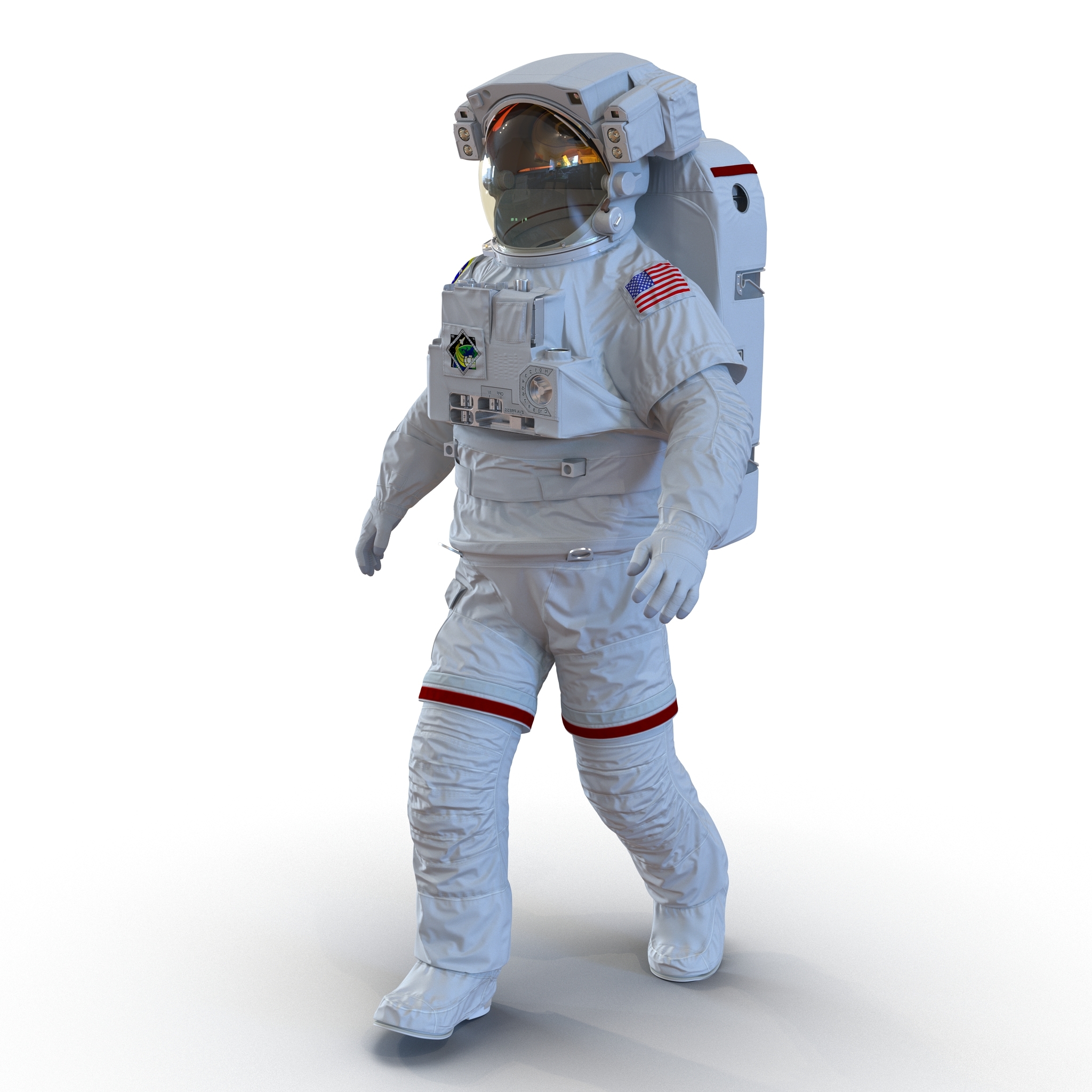 Скафандр мод 1. Extravehicular Mobility Unit скафандр. Скафандр Emu. Костюм Космонавта. Космонавт модель.