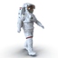 3d model extravehicular mobility unit rigged
