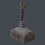 3d gravestone 20 model