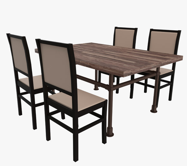Dining Table Blender Models for Download TurboSquid