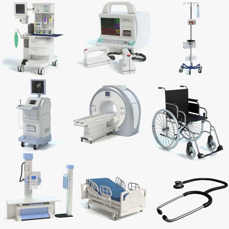 medical equipment 3d model