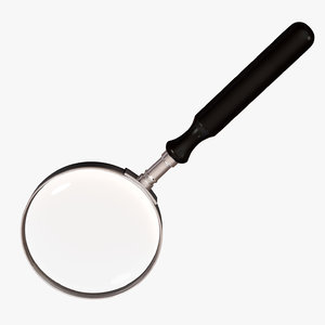 magnifying glass obj