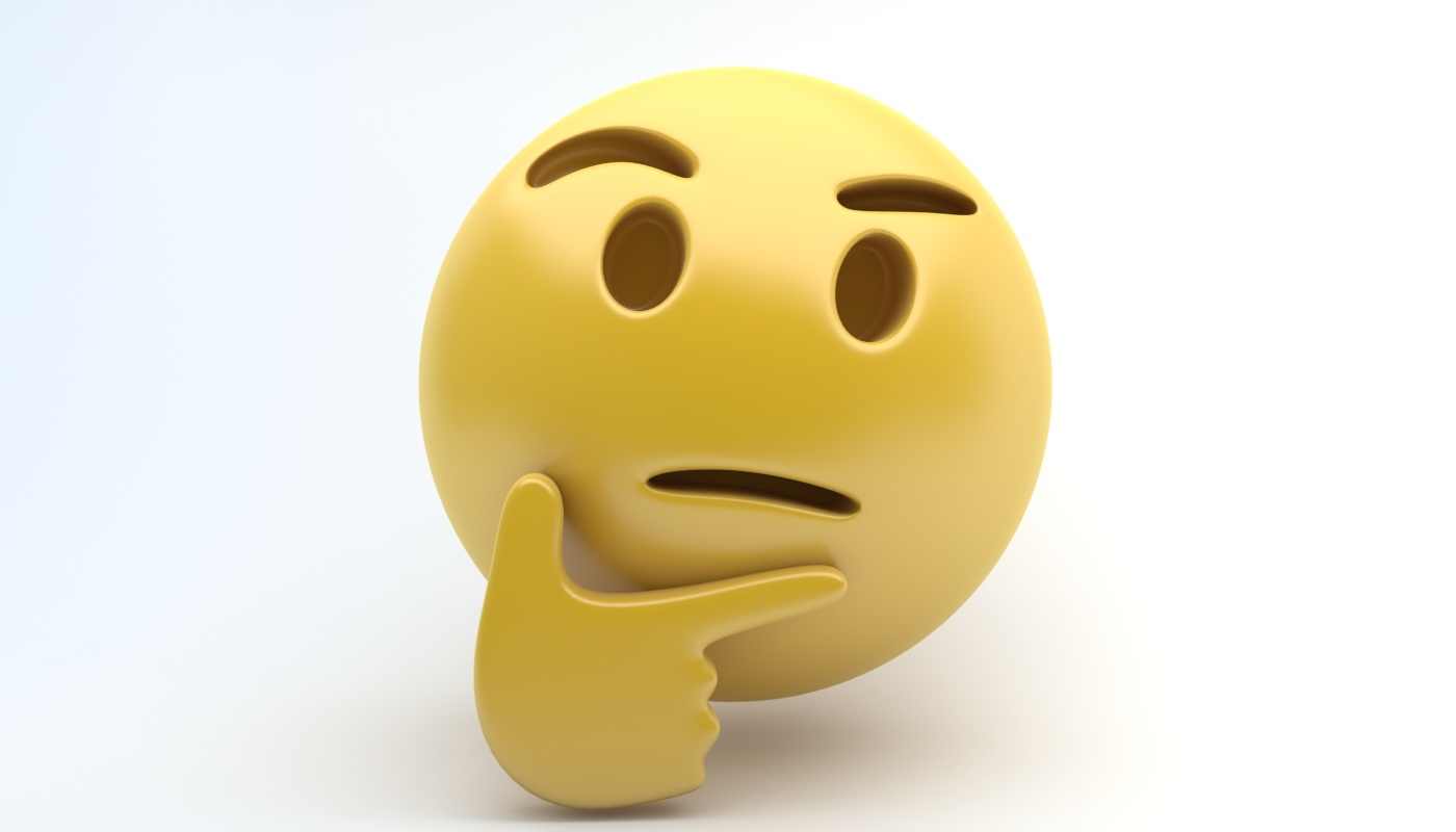 3d emoji thinking model