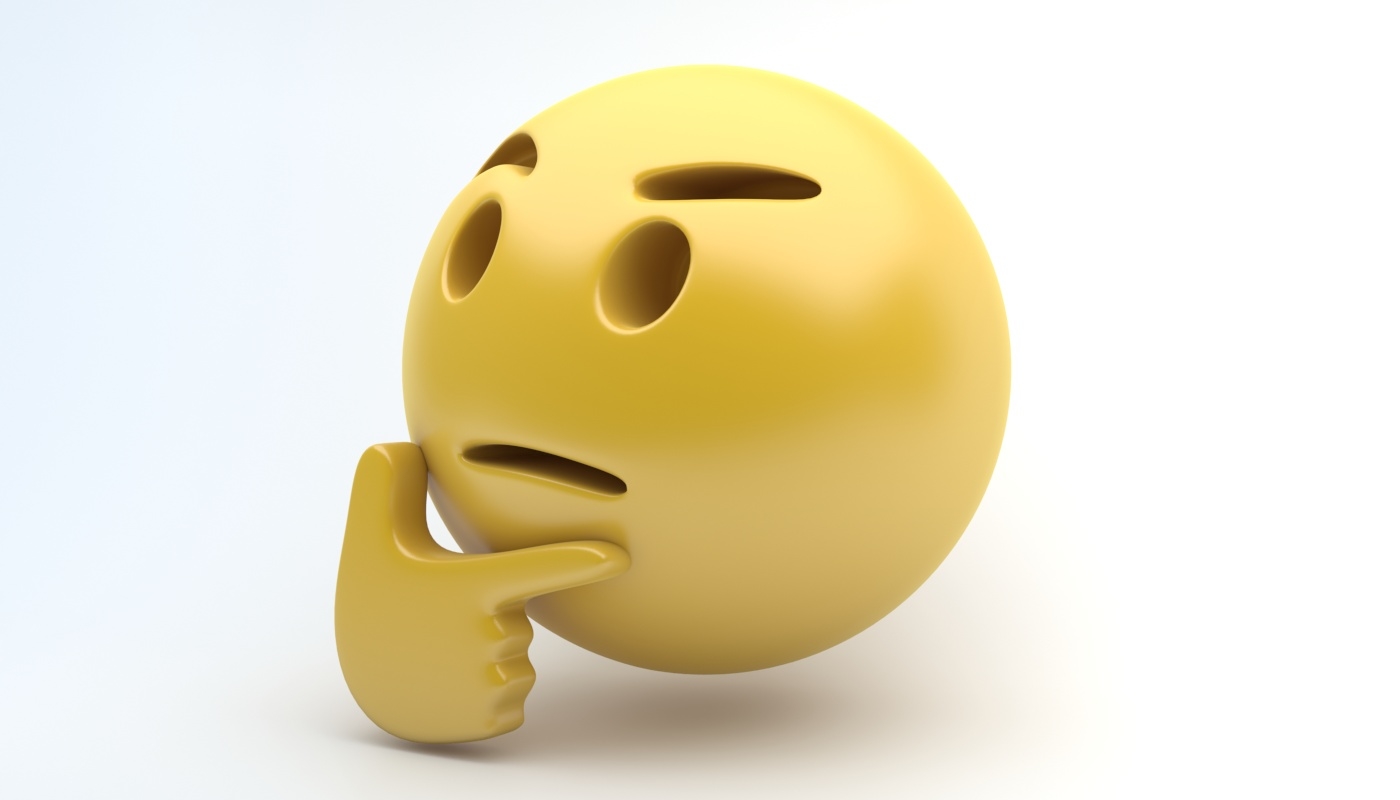 3d Emoji Thinking Model