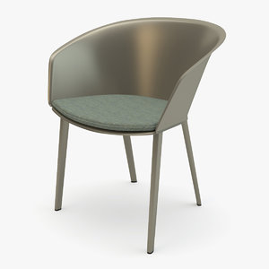 3d kettal stampa solid chair
