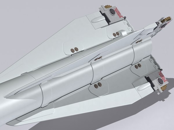 3d model r-60 m missile