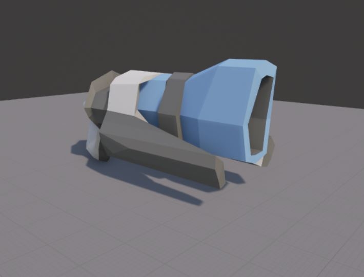 Sci Fi Rifle 3d Fbx