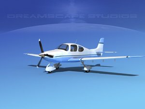 3d model propellers modern aircraft