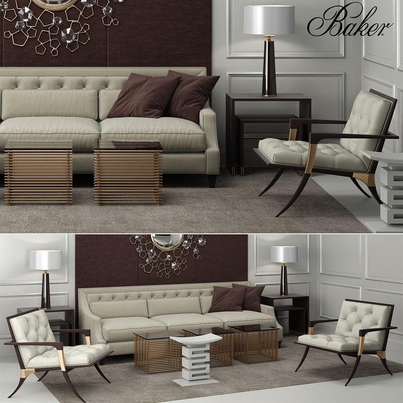 sofa tufted 3d max