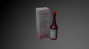 syrup 3d model