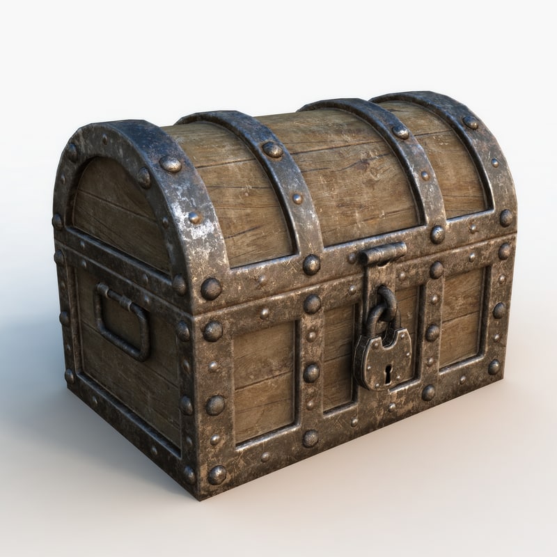3d ready treasure chest
