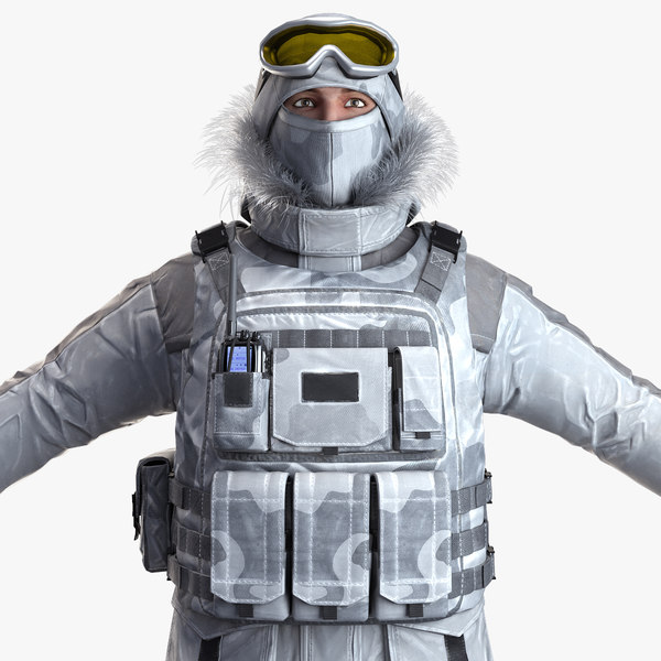 3d model realistic military vest