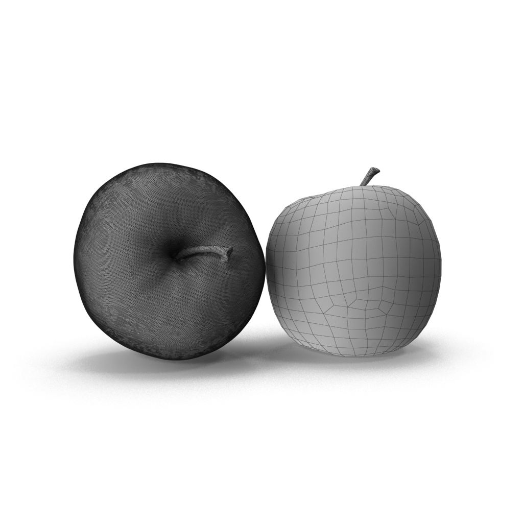 苹果3d模型