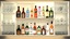 3d liquor bottles bar unit model